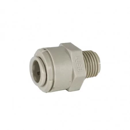 Raccord Rapide 1/4 Droit Male pour Tube 6 mm