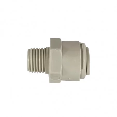 Raccord Rapide 1/4 Droit Male pour Tube 6 mm