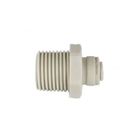 Raccord Rapide Droit Tube 1/4 et filetage 1/2