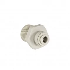 Raccord rapide droite 1/2 tube 1/4