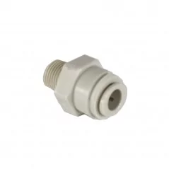 Raccord Rapide Droit Filetage 1/8 tube 1/4