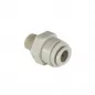 Raccord Rapide Droit Filetage 1/8 tube 1/4 Raccord Rapide Droit Filetage 1/8 tube 1/4