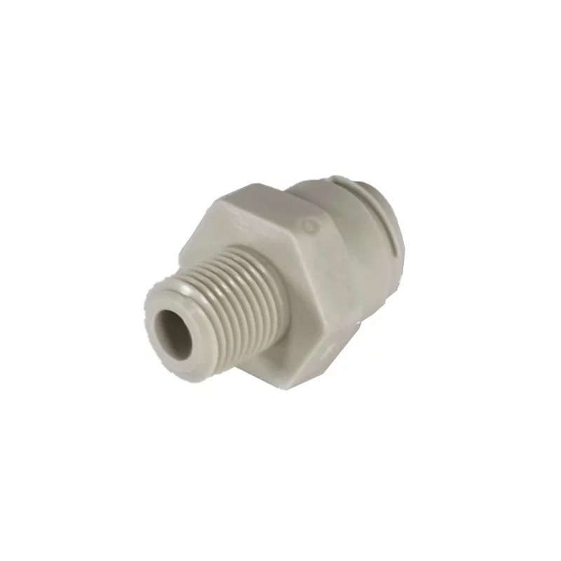 Raccord Rapide Droit Filetage 1/8 tube 1/4 Raccord Rapide Droit Filetage 1/8 tube 1/4