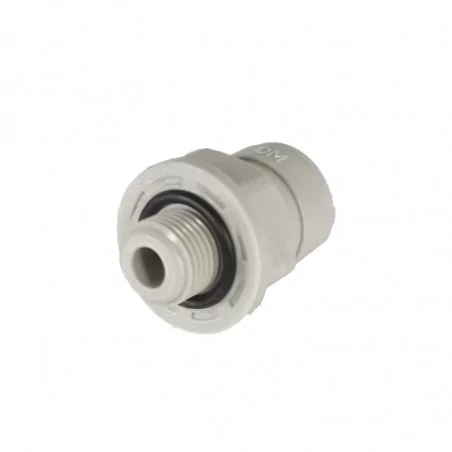 Raccord Push-Fit Droit Male Filetage 1/8 et Tube 1/4