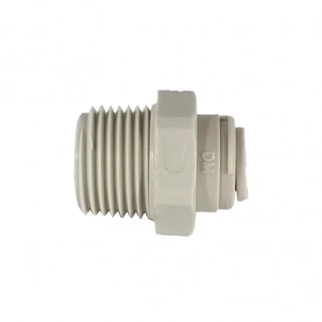 Raccord Union Tube 1/4 Push Fit et filetage 3/8