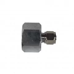 Raccord Laiton chromé 15/21 femelle pour tube osmoseur
