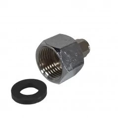 Connecteur eau 15/21 pour tube 1/4