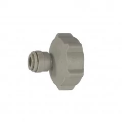 Raccord rapide plastique pour osmoseur avec entrée 20/27