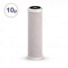 Cartouche 10 micron Aquapro au charbon actif