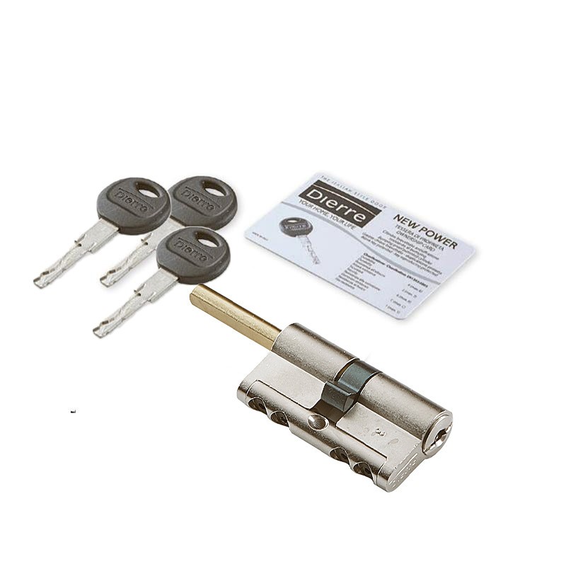 Serrure Atra dierre à appliquer Triple Double Carte sans Cane ser3001 droite