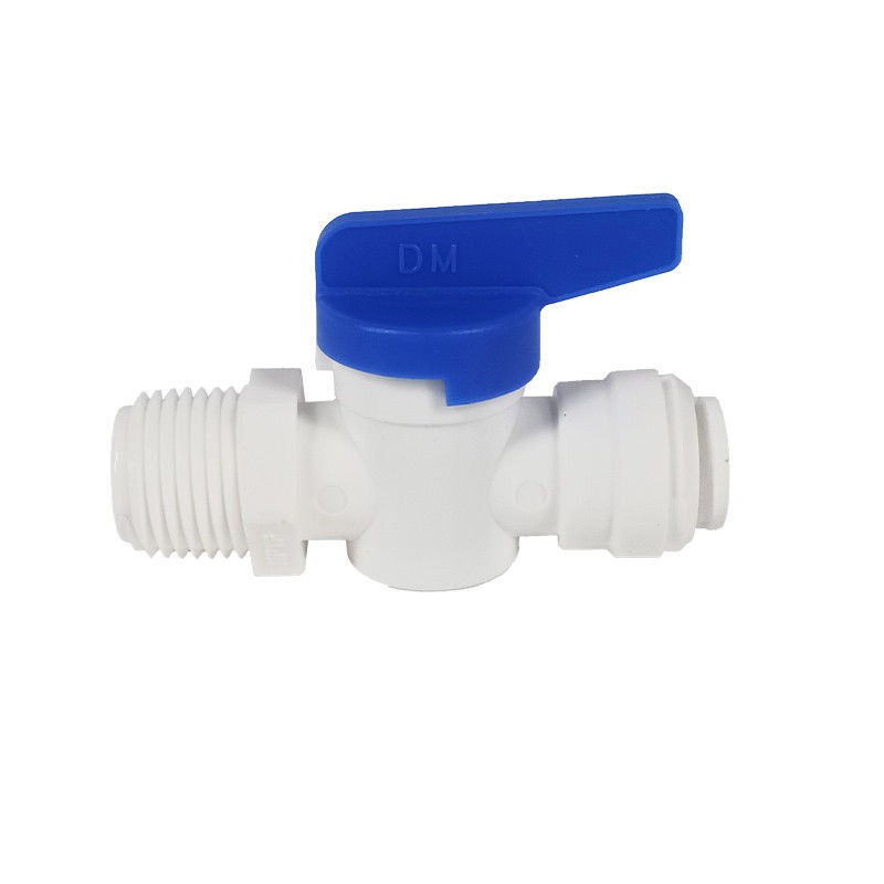 Vanne Pneumatique Manuelle HVSF – Raccord 1/4", Pour Tuyau PU 6mm OD, Pression 0-1.0 MPa - 5
