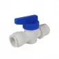 Vanne Droite Filetage 3/8 et Push Fit 3/8 Vanne Droite Filetage 3/8 et Push Fit 3/8