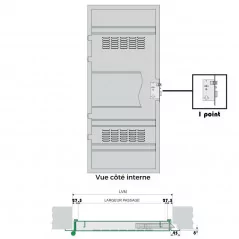 Descriptif porte métallique steel One