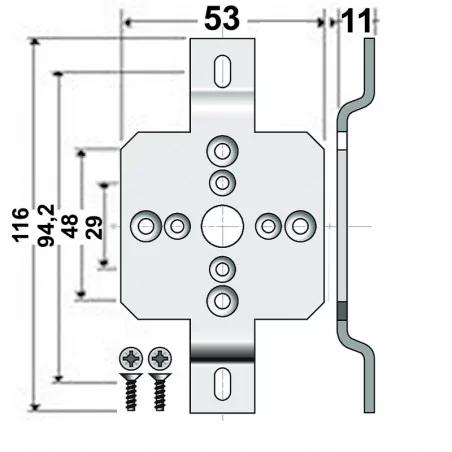 Support Moteur Somfy Diamètre 50