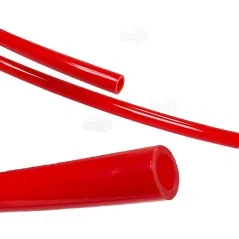Tube semi rigide rouge pour eau