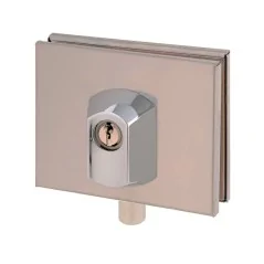 Serrure Basse pour Porte Vitrée