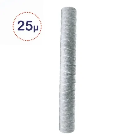 Filtre à Eau 25 Micron Bobiné 20 Pouces