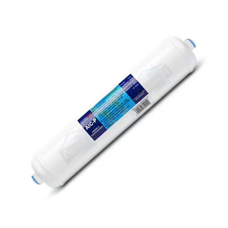 Cartouche en Ligne Charbon Actif et Calcaire Aquapro AIC-25PQ