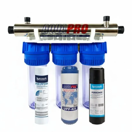 Station de Filtration UV 6 GPM Eau de Forage