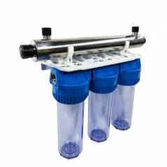 Station UV sédiment, charbon actif et minéralisante