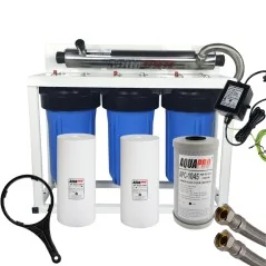 Station Filtration UV TRIO 10 Pouces