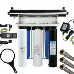 Stérilisation TRIO-UV 24 GPM Métaux lourds