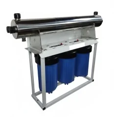 Filtration ultraviolet pour eau de forage extérieure