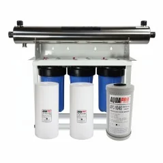 Filtration UV 24 GPM sédiment et charbon Actif