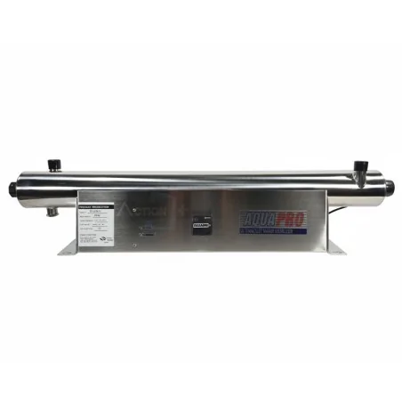 Stérilisateur UV 12 GPM Aquapro chassie inox