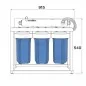 Station Filtration UV TRIO 10 Pouces Station Filtration UV TRIO 10 Pouces