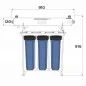 Station Filtration de l'Eau UV Collectif 24 GPM Station Filtration de l'Eau UV Collectif 24 GPM