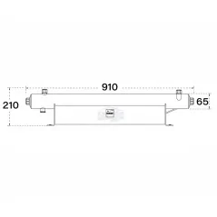 Dimensions stérilisateur uv 12 gpm aquapro