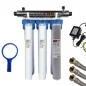Station de Filtration UV 3 étapes 20 Pouces Station de Filtration UV 3 étapes 20 Pouces