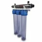 Station de Filtration UV 3 étapes 20 Pouces Station de Filtration UV 3 étapes 20 Pouces