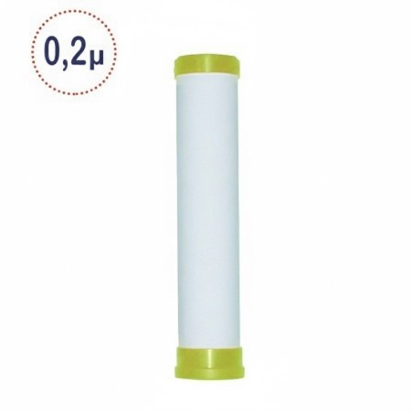 Cartouche filtrante céramique 0,2 micron 10 pouces