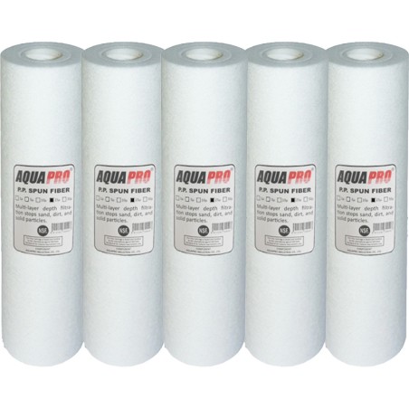 Lot de filtre à sédiment pour l'eau 20 microns