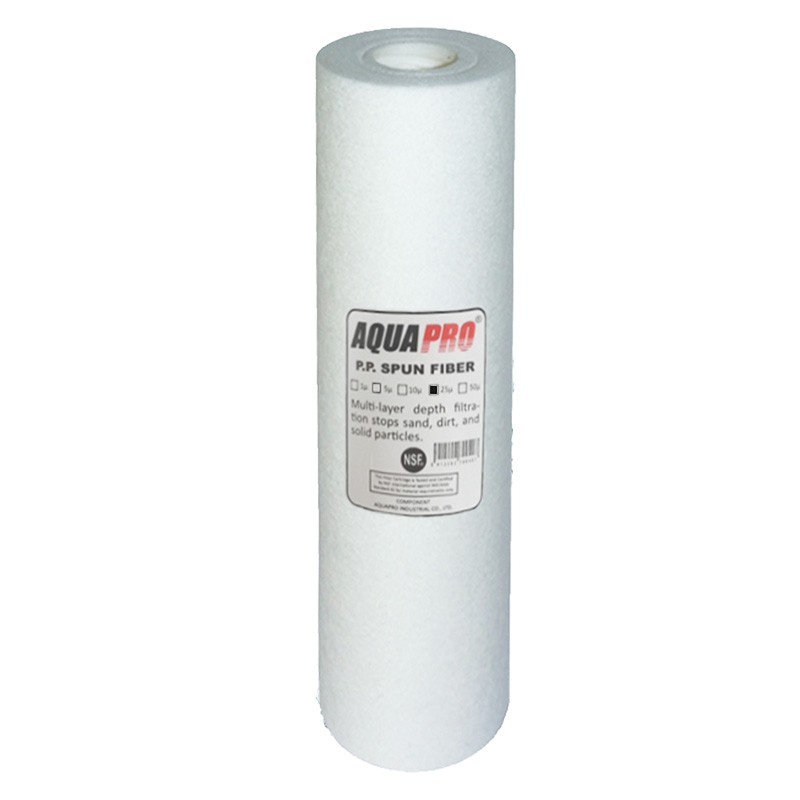 Cartouche anti sédiment Spun 20 microns 10 pouces