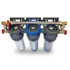 filtration sédiment, chrabon actif, polyphosphate