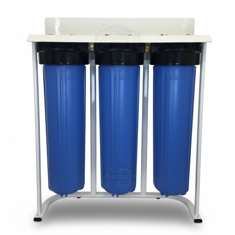 Porte Filtre Trio Big Blue 20 Pouces