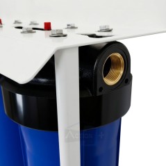 raccord laiton en entrée et sortie