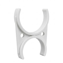 Double clip de fixation inégal pour cartouche en ligne