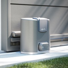 portail aluminium avec motorisation elixo 3s+ m io