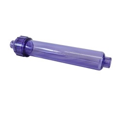 Filtre à eau transparent rechargeable
