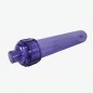 Cartouche de filtration en ligne Transparente Rechargeable