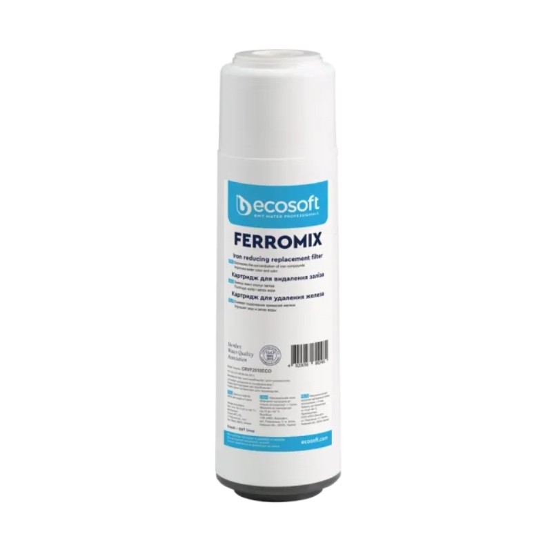 Cartouche Ferromix Ecosoft Deferrisant