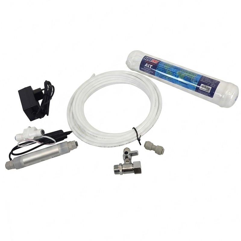 Kit Filtration Réfrigérateur Charbon Actif, anti Calcaire et Anti Bactérie