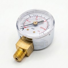 Manomètre pour Eau 0-15 bar Ø40 mm