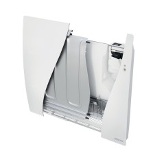 Facade chauffante et corps de chauffe en aluminium