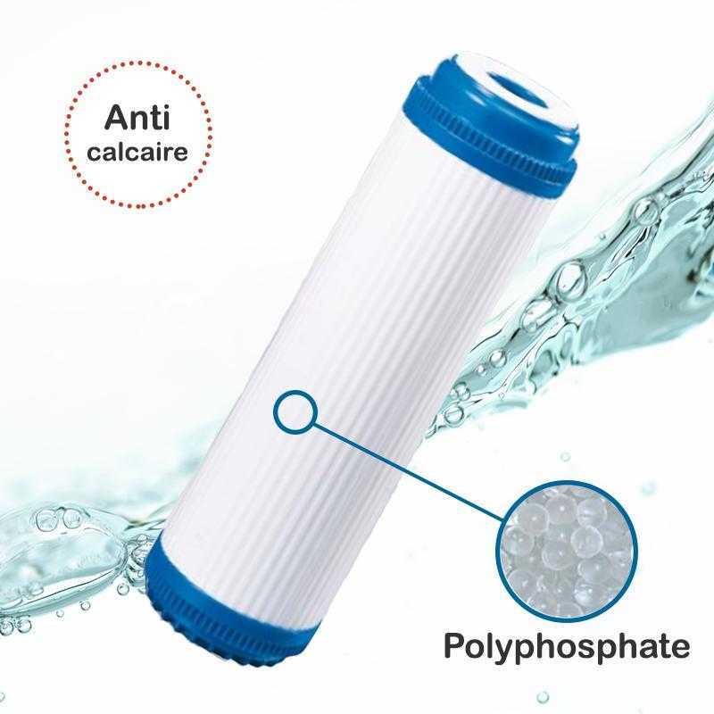 Cartouche de filtre à polyphosphate