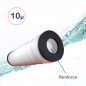 Cartouche filtrante bobiné et charbon actif 10 μ Aquapro Cartouche filtrante bobiné et charbon actif 10 μ Aquapro